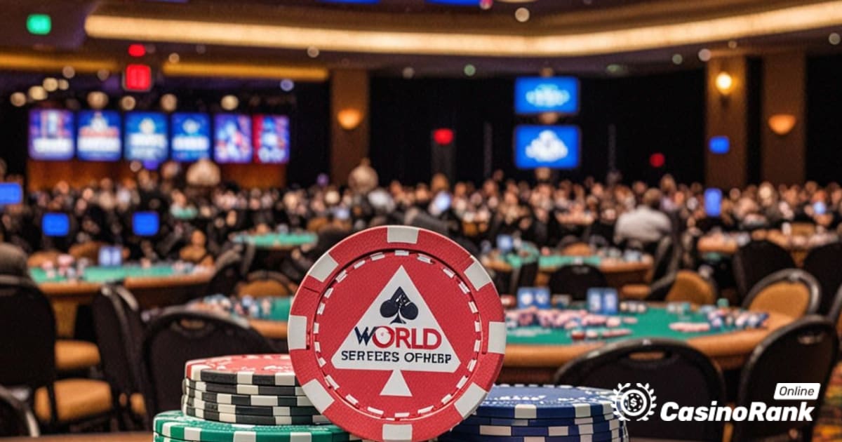 Zahajte World Series of Poker 2024 událostí #3: $500 No-Limit Hold'em Freezeout